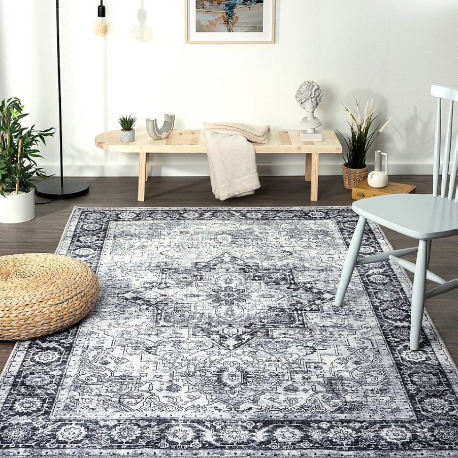 Homebase Rugs | Persian Washable Azar Rug - 120X170Cm