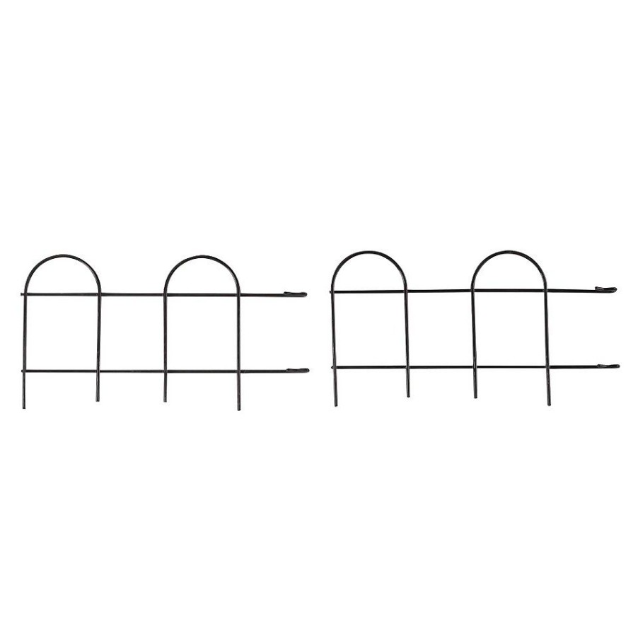 Homebase Lawn & Garden Edging | Smartfence 20Cm X 3M Black (4 Pack)