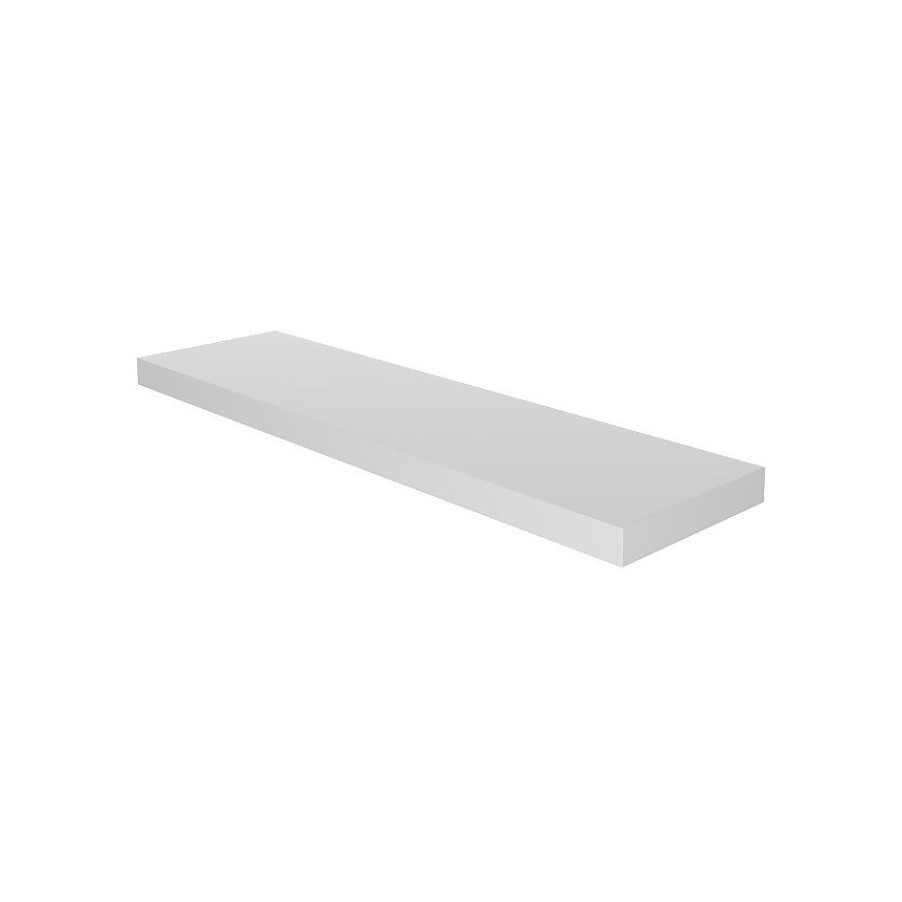 Homebase Storage & Home Deals | Floating Shelf - White Matt - 900 X 240 X 38Mm