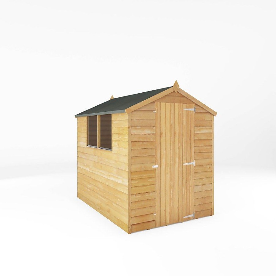 Homebase Garden Sheds | Mercia 7X5Ft Overlap Apex Shed