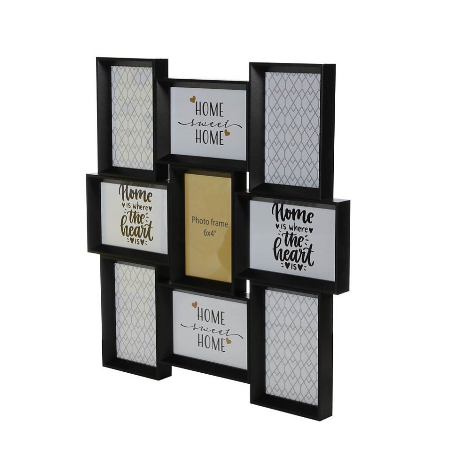 Homebase Photo Frames | Multi Aperture Frame - Black