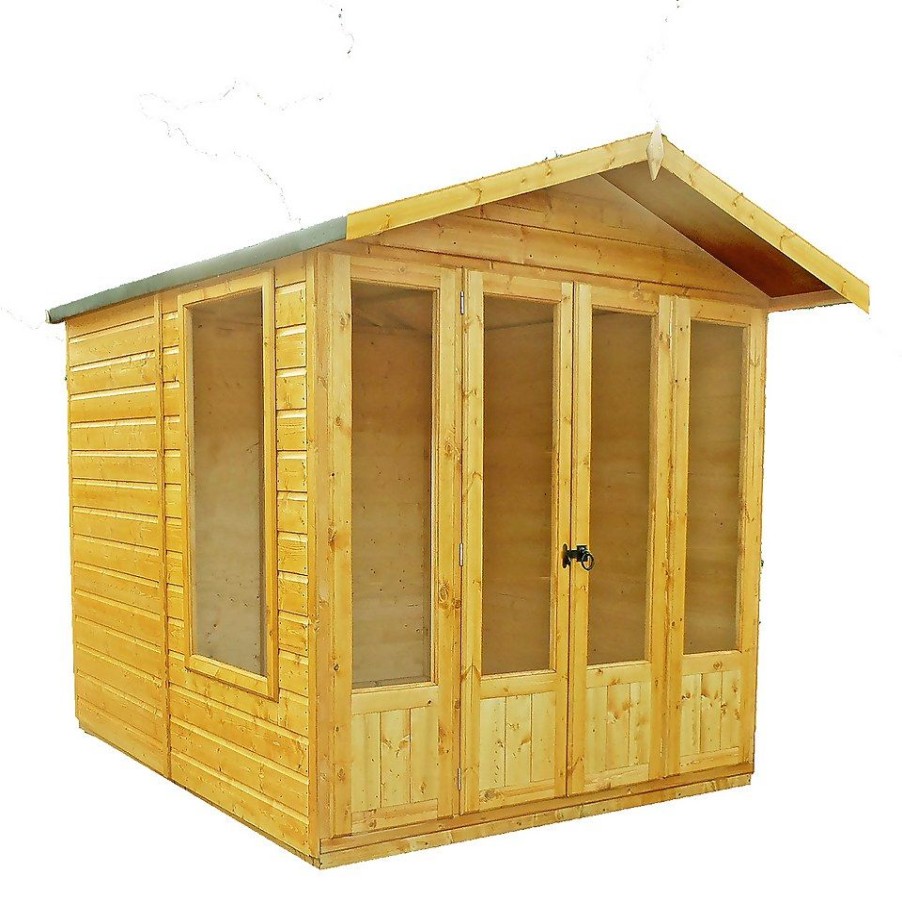 Homebase Garden Buildings | Shire 7 X 7Ft Parham Double Door Summerhouse