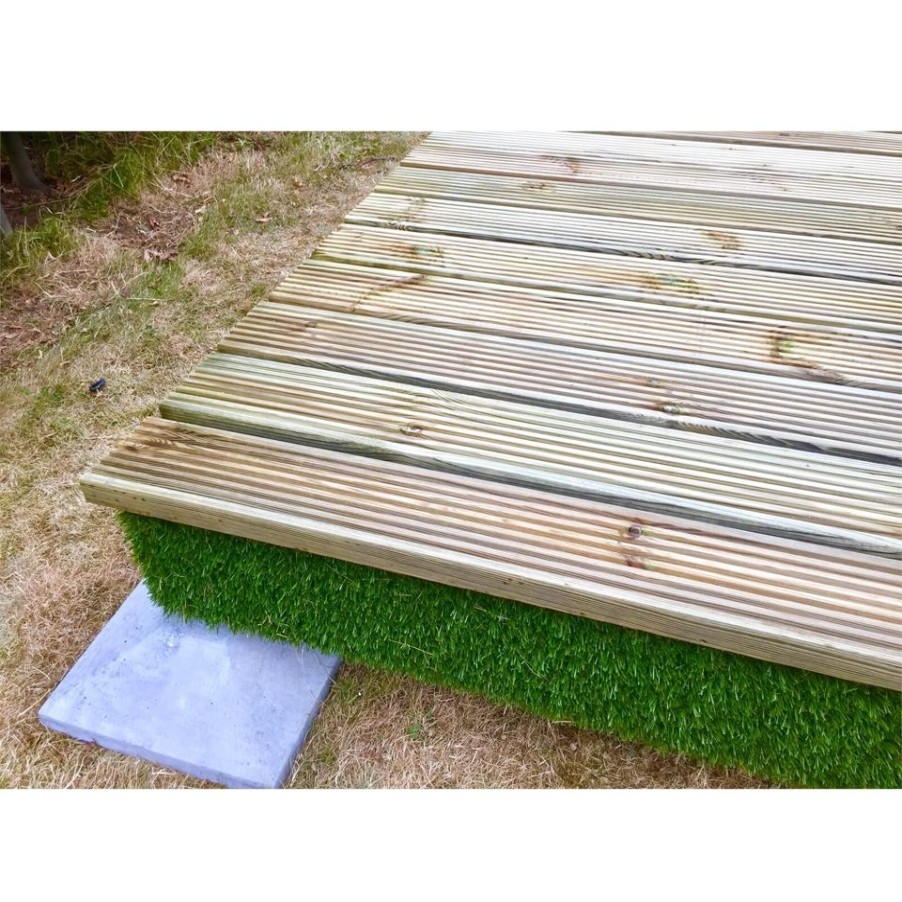 Homebase Garden Decking | Swift Deck Complete Decking Kit - 2.4 X 9.3M