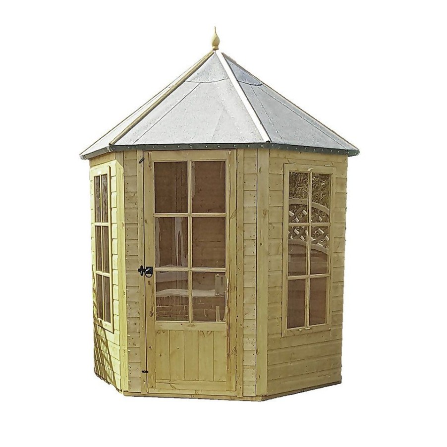 Homebase Garden Buildings | Shire 6X6Ft Gazebo Summerhouse