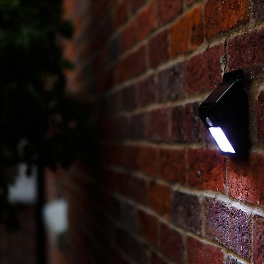 Homebase Solar Garden Lights | Eco Wedge Xt Solar Motion Welcome Light