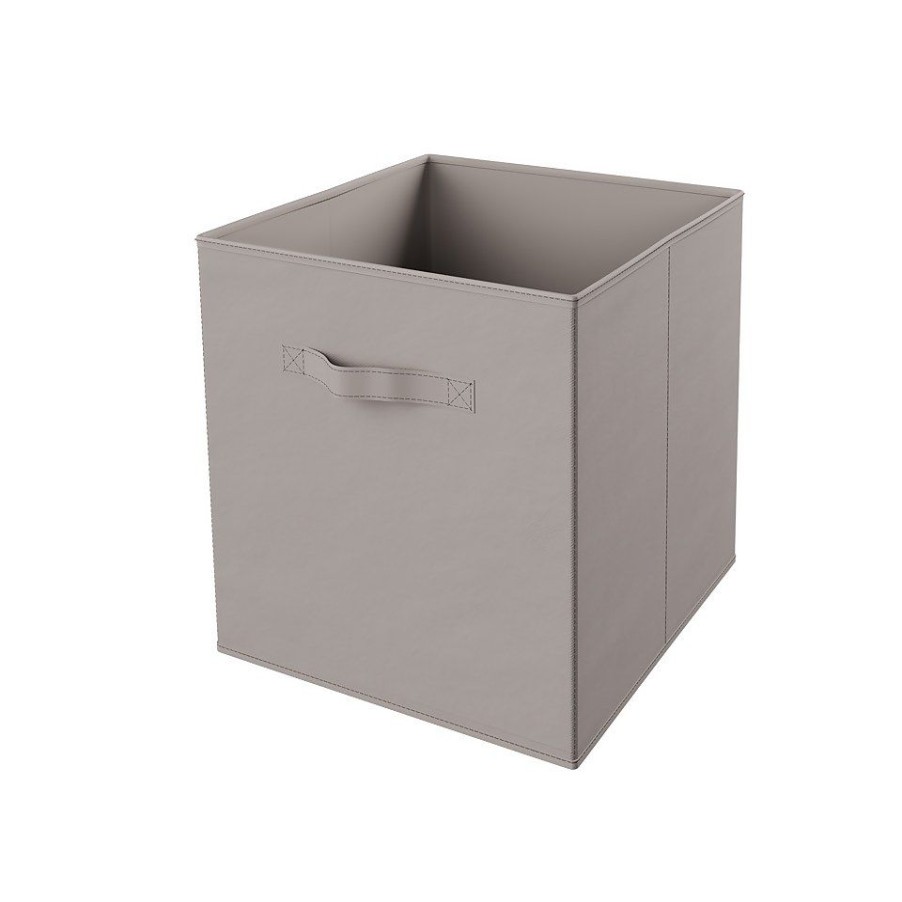 Homebase Cube Storage | Living Elements Compact Cube Fabric Insert - Taupe