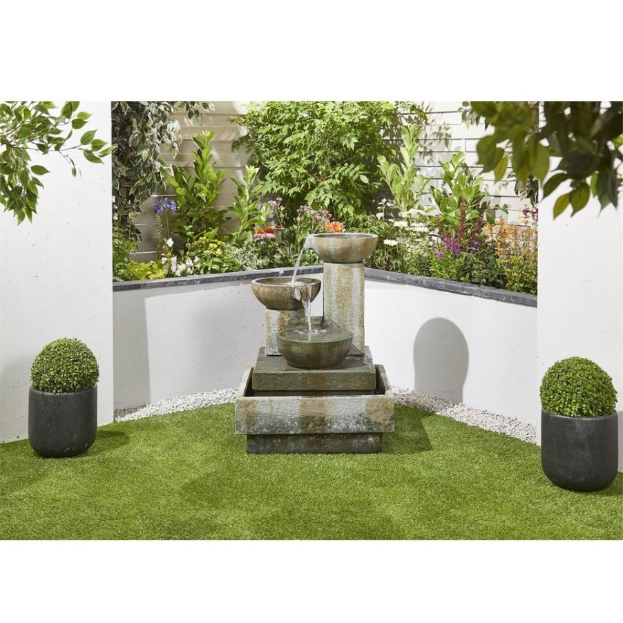 Homebase Water Features | Stylish Fountains Patina Bowls Water Feature