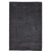 Homebase Storage & Home Deals | Ozzy Plain Shaggy Rug - Charcoal - 160X230Cm