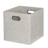 Homebase Cube Storage | Clever Cube Fabric Insert - Taupe