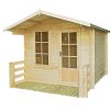 Homebase Garden Buildings | Shire 9 X 9Ft Maulden Log Cabin