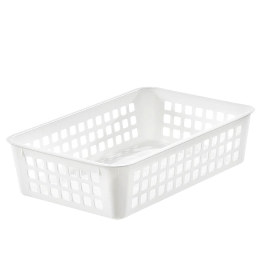 Homebase Clothes Storage | Smartstore 2L Wardrobe Basket - White