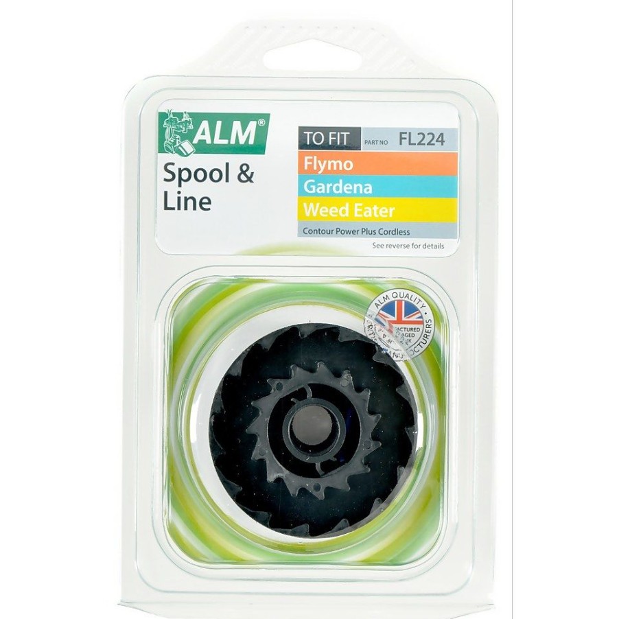 Homebase Garden Accessories & Spare Parts | Alm Spool & Line For Flymo Contour