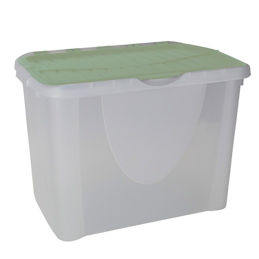 Homebase Storage Containers | 60L Flip Lid Storage Box - Sage