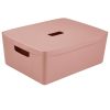 Homebase Storage Containers | Inabox Home Storage Box & Lid - 19L - Desert Clay