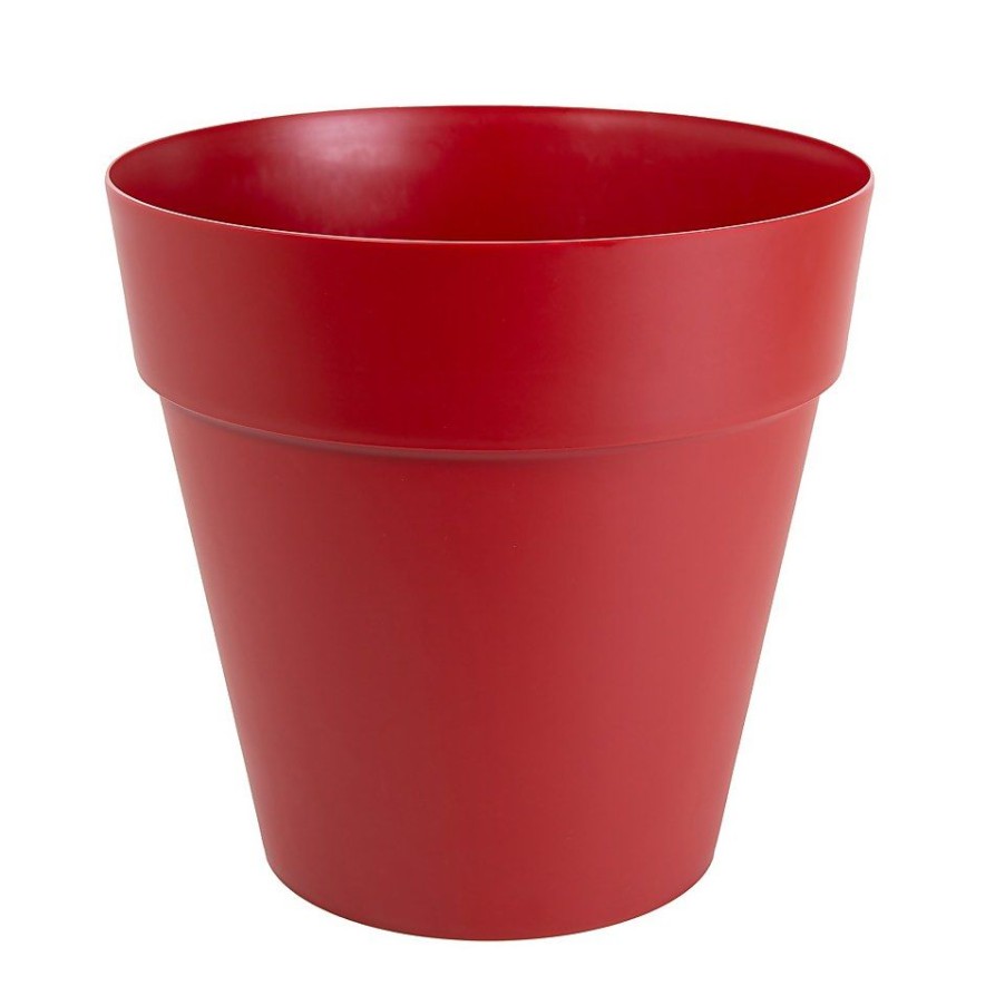 Homebase Plant Pots | Indoor Soho Contemporary Pot - 14Cm - Terracotta