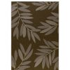 Homebase Rugs | Duo Weave Indoor/Outdoor Rug - Leaves Beige - 120X170Cm