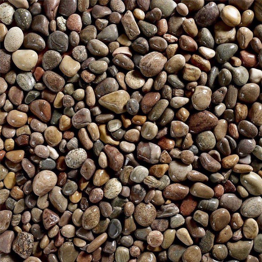 Homebase Decorative Stone, Gravel & Chippings | Stylish Stone Premium Scottish Cobbles, Bulk Bag - 750Kg