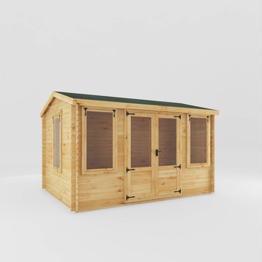 Homebase Garden Buildings | Mercia 4 X 3M 19Mm Reverse Log Cabin (Installed)