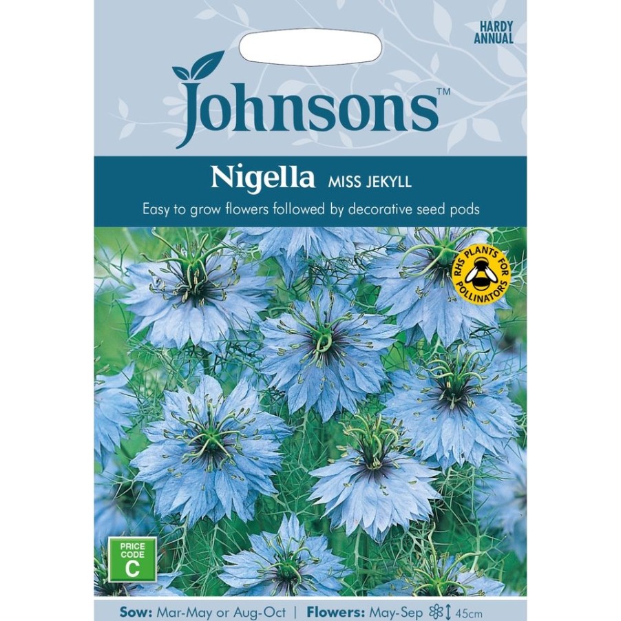 Homebase Seeds | Nigella Miss Jekyll Seeds