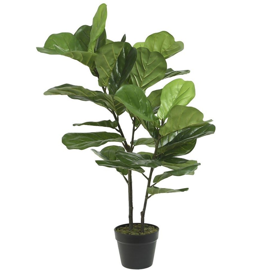 Homebase Artificial Plants | Everlands Artificial Fig Tree - 97Cm