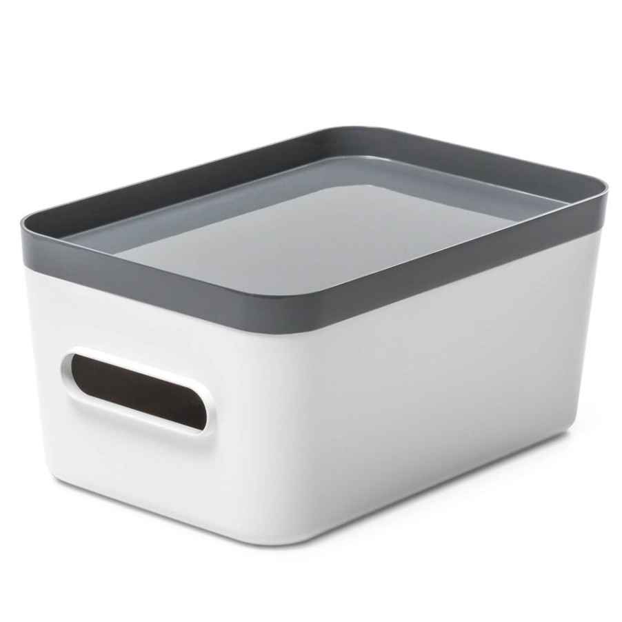 Homebase Storage Containers | Smartstore Compact M Lid - Grey