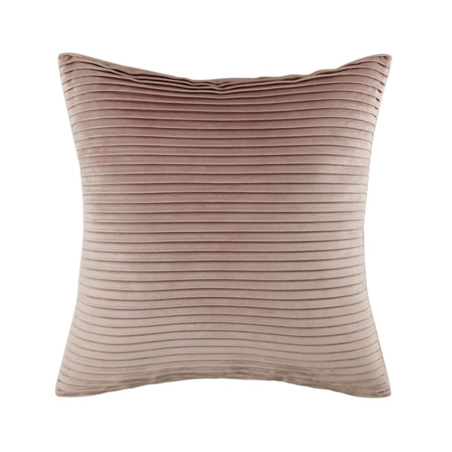 Homebase Cushions | Folded Velvet Cushion - Blush