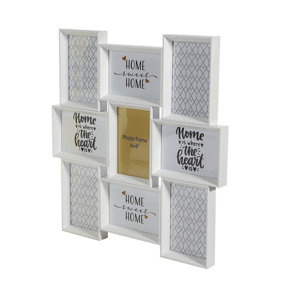 Homebase Photo Frames | Multi Aperture Frame - White