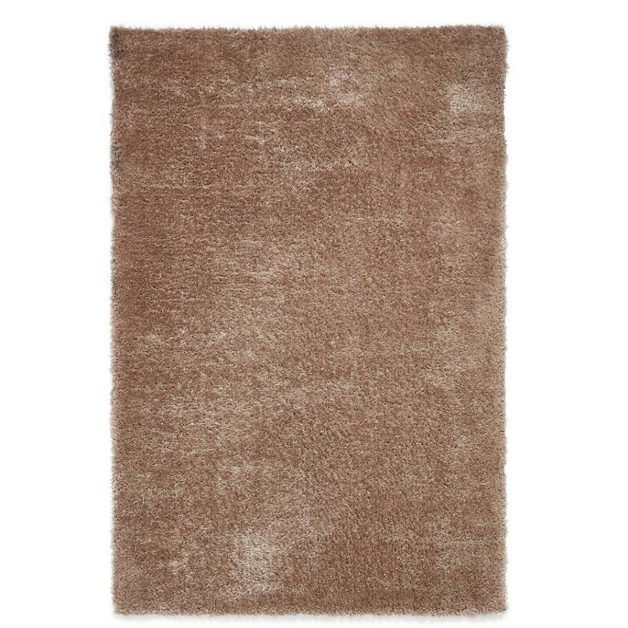 Homebase Rugs | Ivy Shaggy Rug - Natural - 80X150Cm