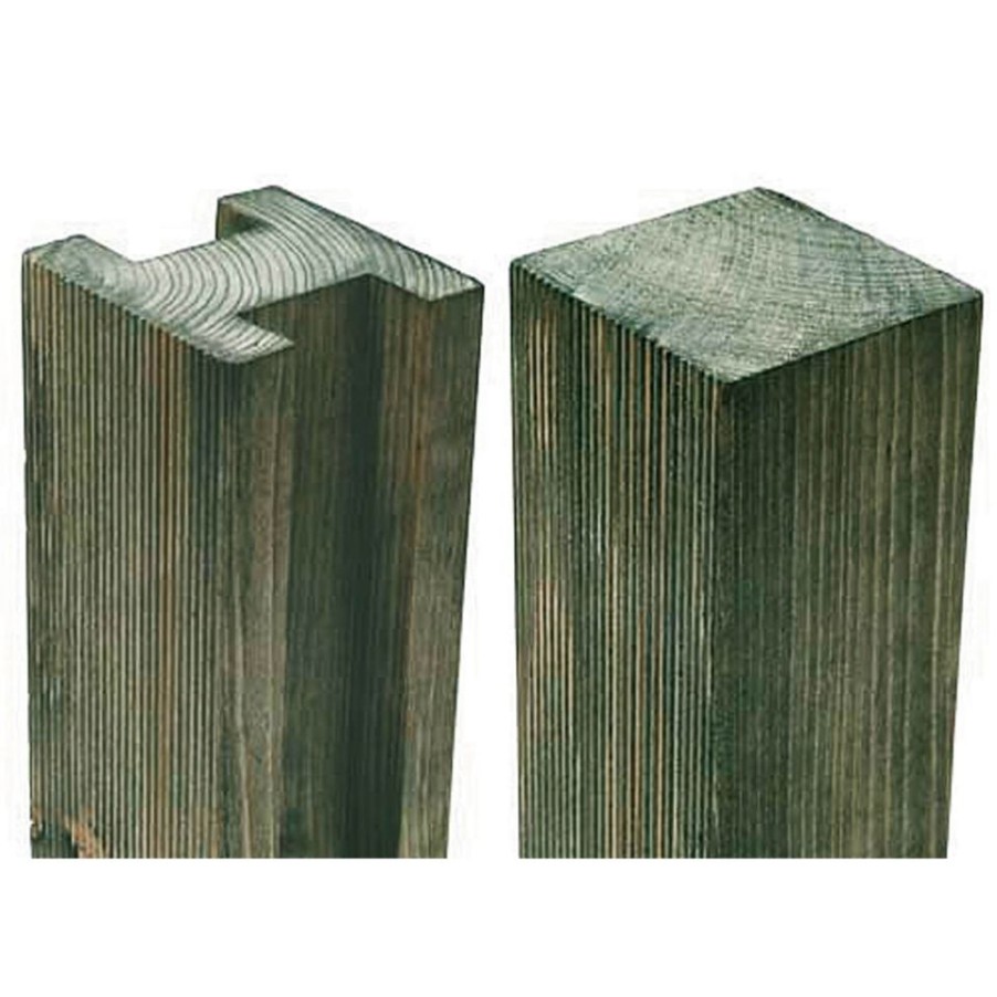 Homebase Garden Fencing | Forest Fence Post 2.1M (50 X 50 X 2100Mm)