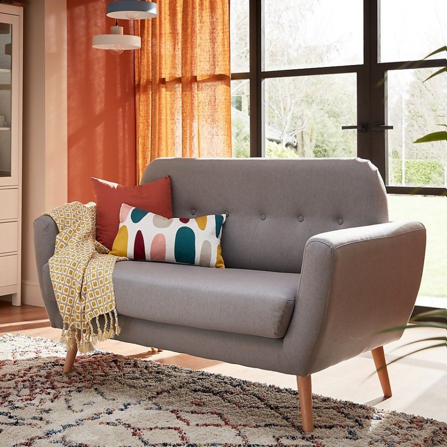 Homebase Sofas And Sofa Beds | Scandi Savannah Sofa - Grey