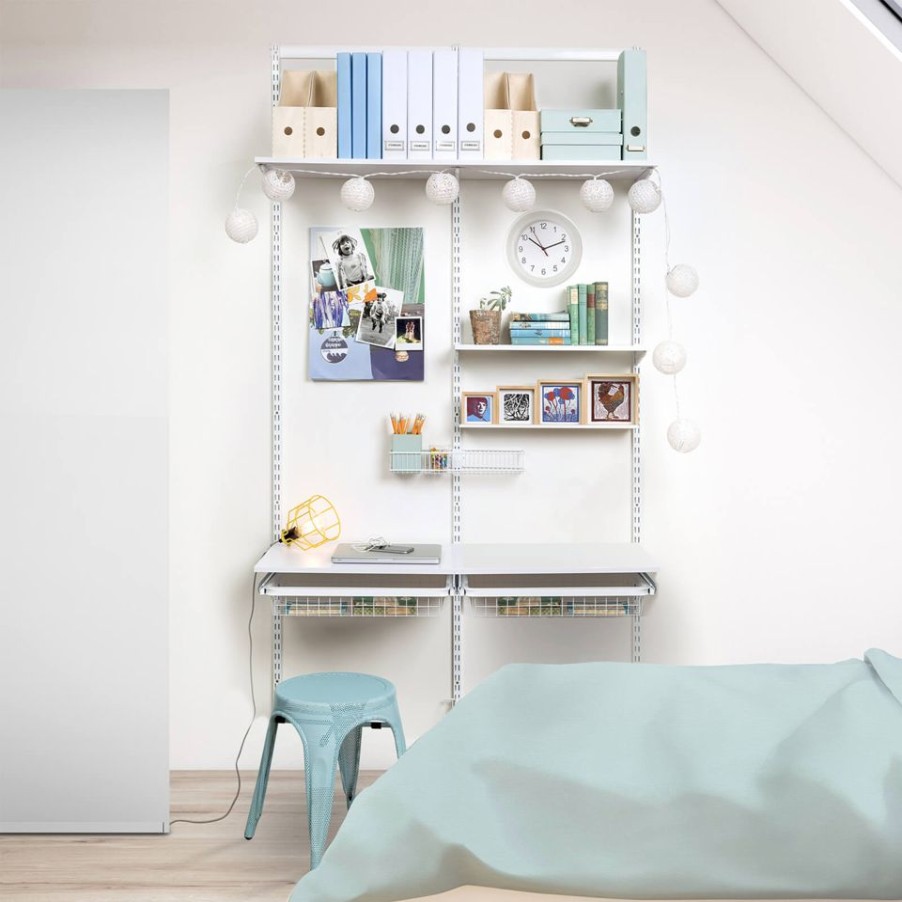 Homebase Wall Shelves | Shelf White 600X16X250Mm