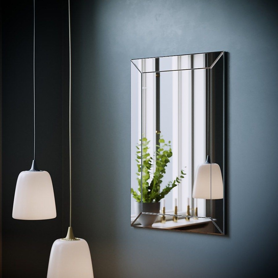 Homebase Mirrors | Bevelled Edge Mirror - 90X60Cm