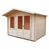 Homebase Garden Buildings | Shire 11 X 8Ft Berryfield Log Cabin - Including Installation