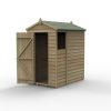 Homebase Garden Sheds | Forest Garden 4Life Apex Shed 4 X 6Ft - Single Door 1 Window (Home Delivery)