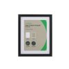 Homebase Photo Frames | Box Photo Frame - 8 X 6" - Black