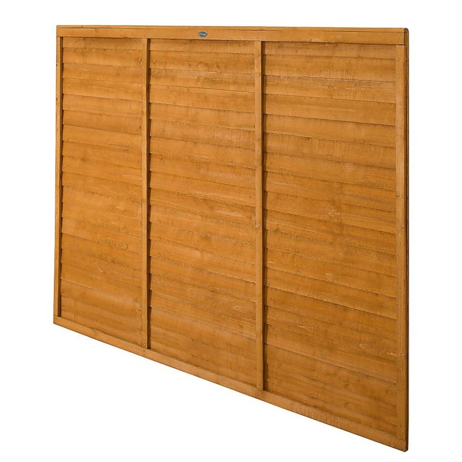 Homebase Garden Fencing | Forest Larchlap Fence Panel - 5Ft X 6Ft