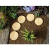 Homebase Paving Stones & Slabs | Stylish Stone Stepping Stone 300Mm Gold - 1 Piece