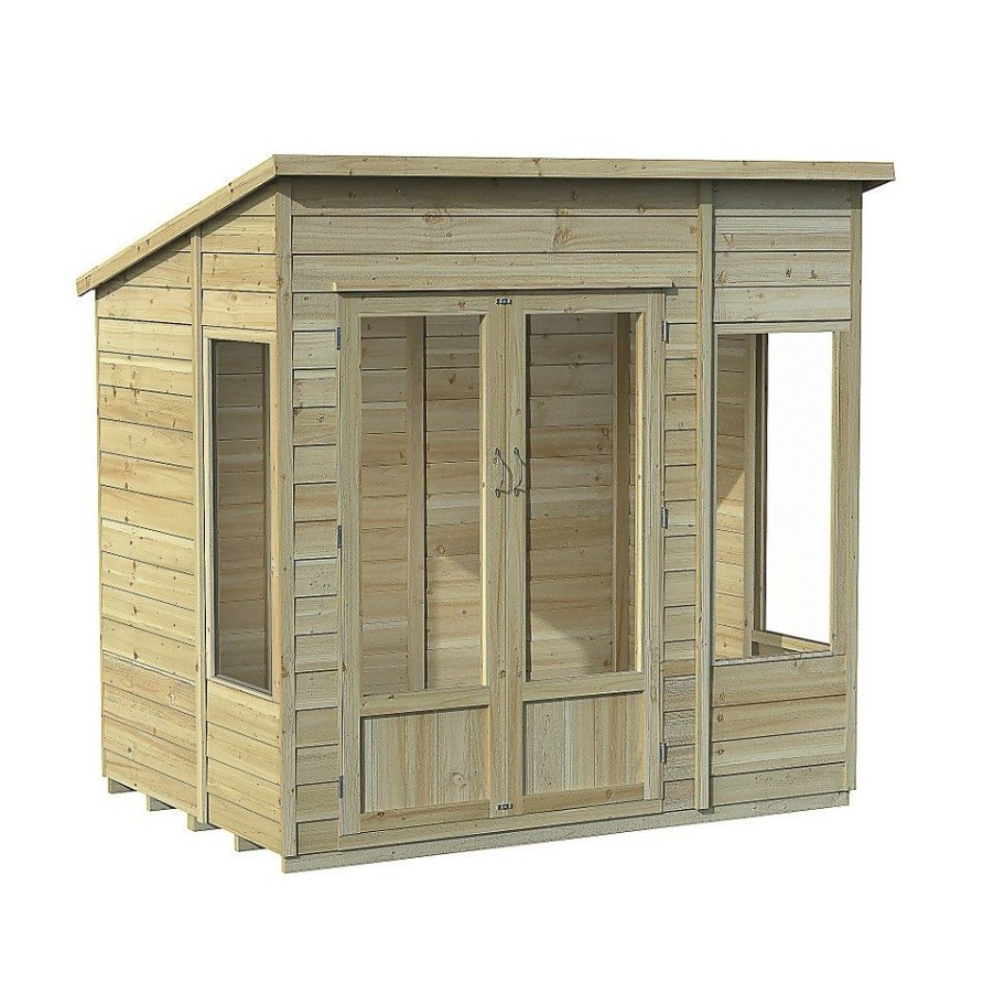 Homebase Garden Buildings | Oakley Overlappent Summerhouse 7X5 (Home Delivery)