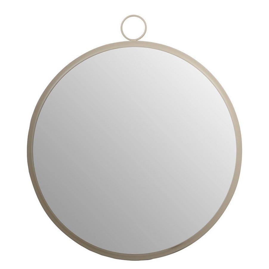 Homebase Mirrors | Round Metal Wall Mirror - Gold - 60Cm