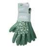 Homebase Garden Hand Tools | Homebase Patterned Soft Grip Gardening Gloves - 2 Pack - Medium