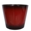 Homebase Plant Pots | Glazed Finish Red Planter - 50Cm