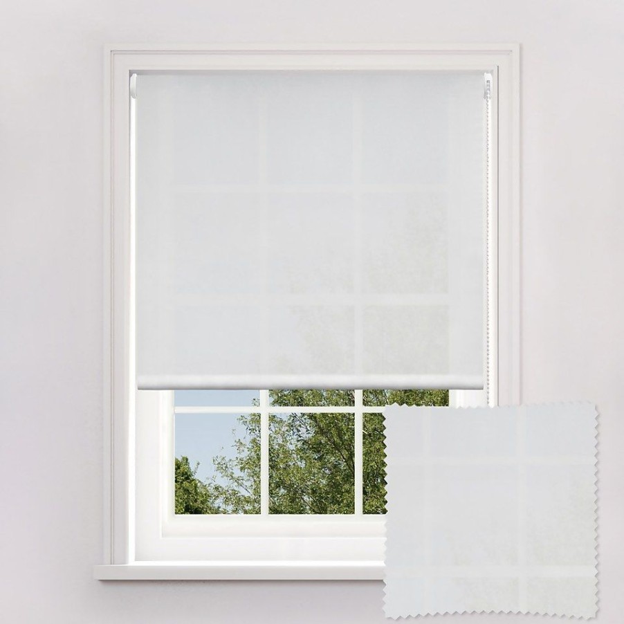 Homebase Storage & Home Deals | White Daylight Roller Blind - 120Cm