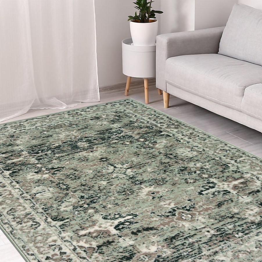 Homebase Rugs | Traditional Rug - Sage - 120X170Cm