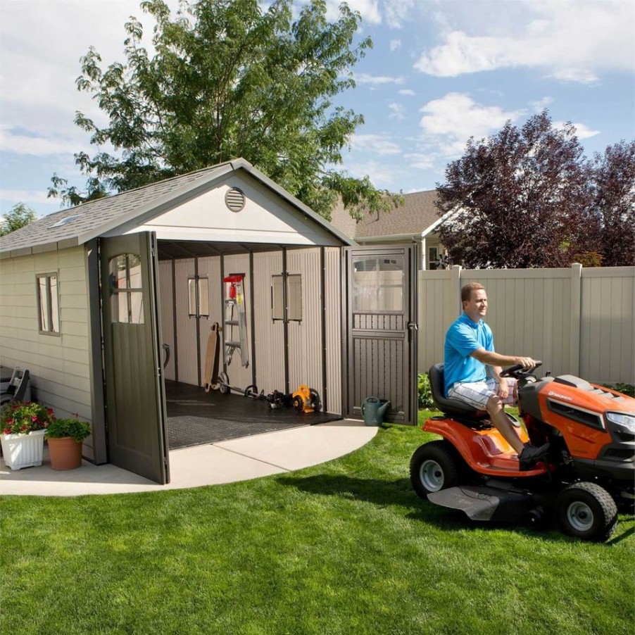 Homebase Garden Sheds | Lifetime 11X21 Ft Outdoor Storage Shed