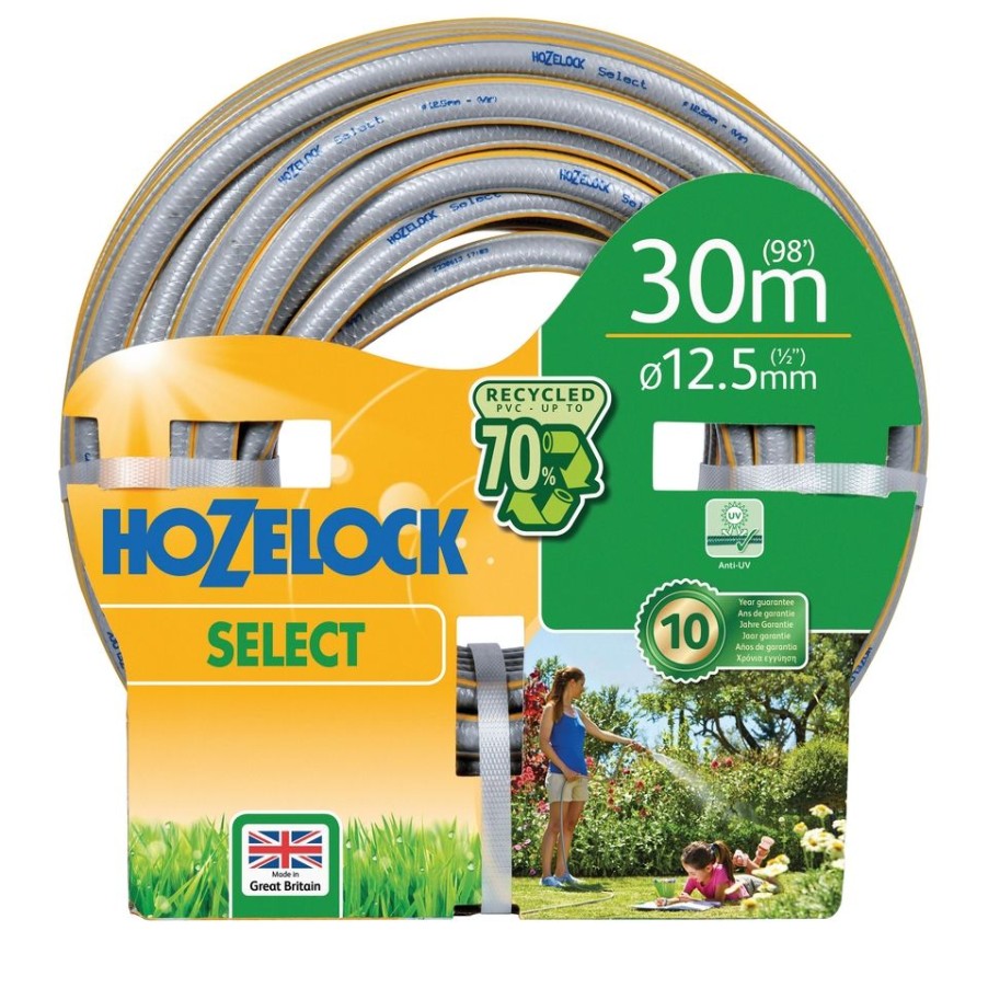 Homebase Garden Hoses & Watering | Hozelock Select 30M Hose (12.5Mm Diameter)