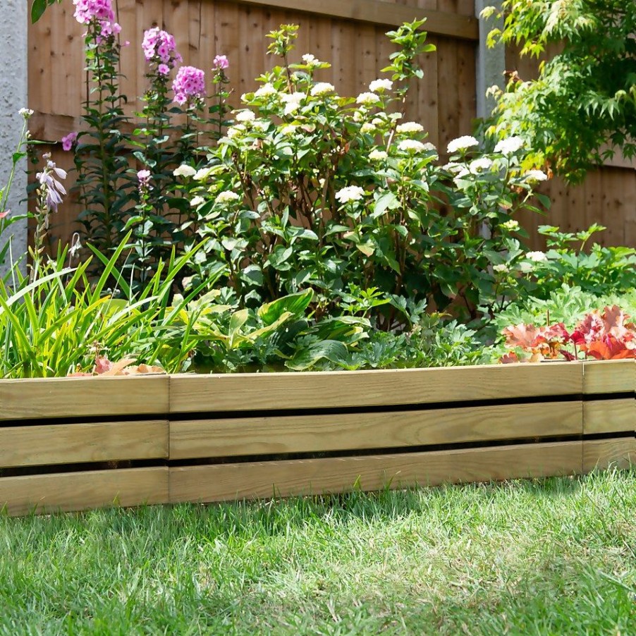 Homebase Lawn & Garden Edging | Slatted Garden Edging