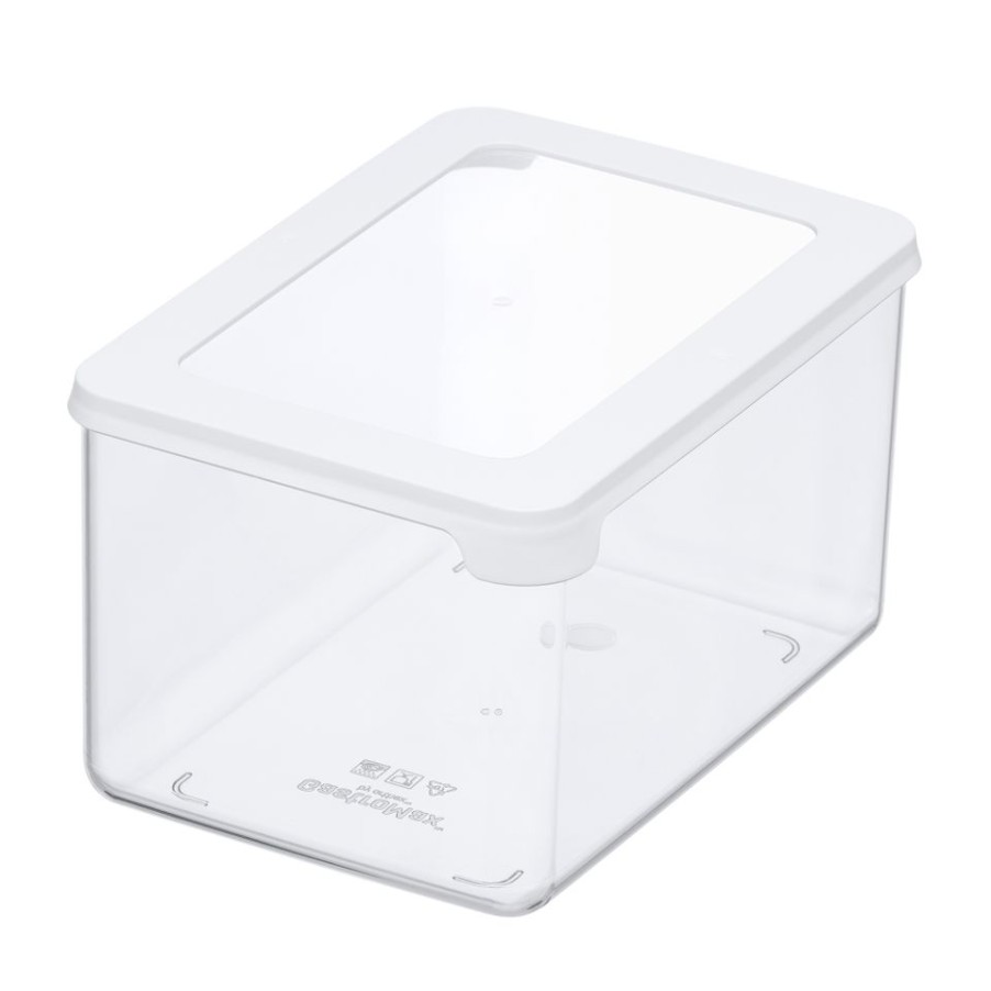 Homebase Storage Containers | Smartstore Vision Clear Dry Food Storage Container With Lid - 1.65L