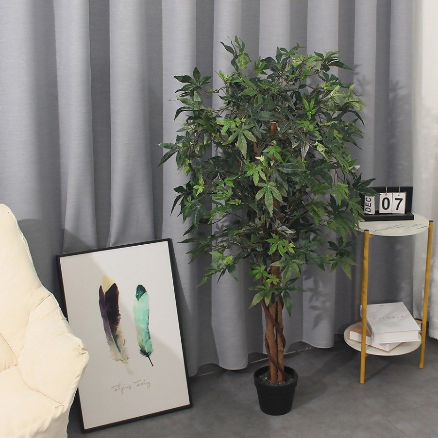 Homebase Artificial Plants | Artificial Maple Tree - 120Cm