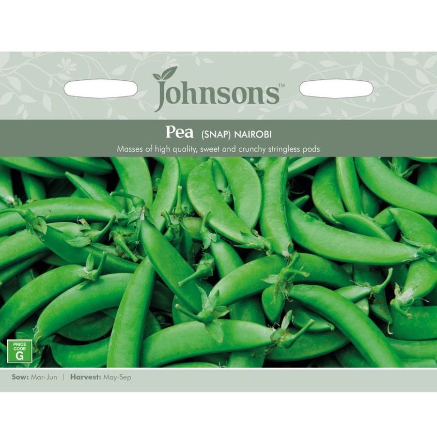 Homebase Seeds | Johnsons Pea (Snap) Seeds - Nairobi