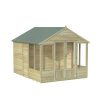 Homebase Garden Buildings | Oakley Overlapapex Summerhouse 8X10 (Installed)